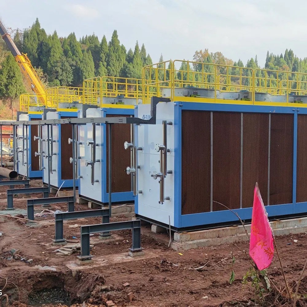 High Performance Tube Fin Adiabatic Dry Air Coolers for Data Center - 图片 2