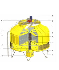 Round Open Cooling Tower 的替代视图